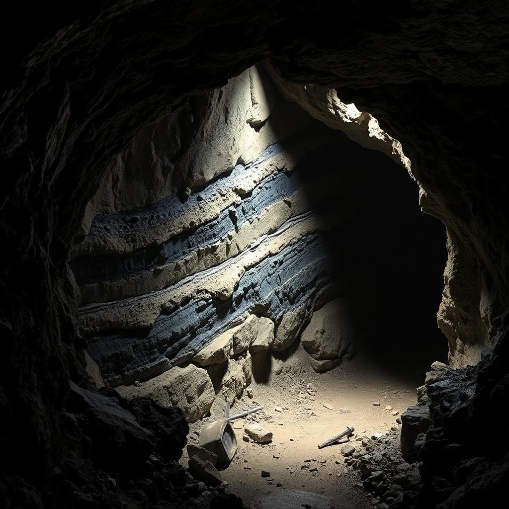 Platinum group metals reef in an underground stope