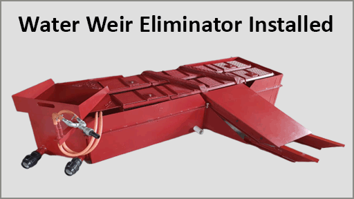 Water Weir Eliminator